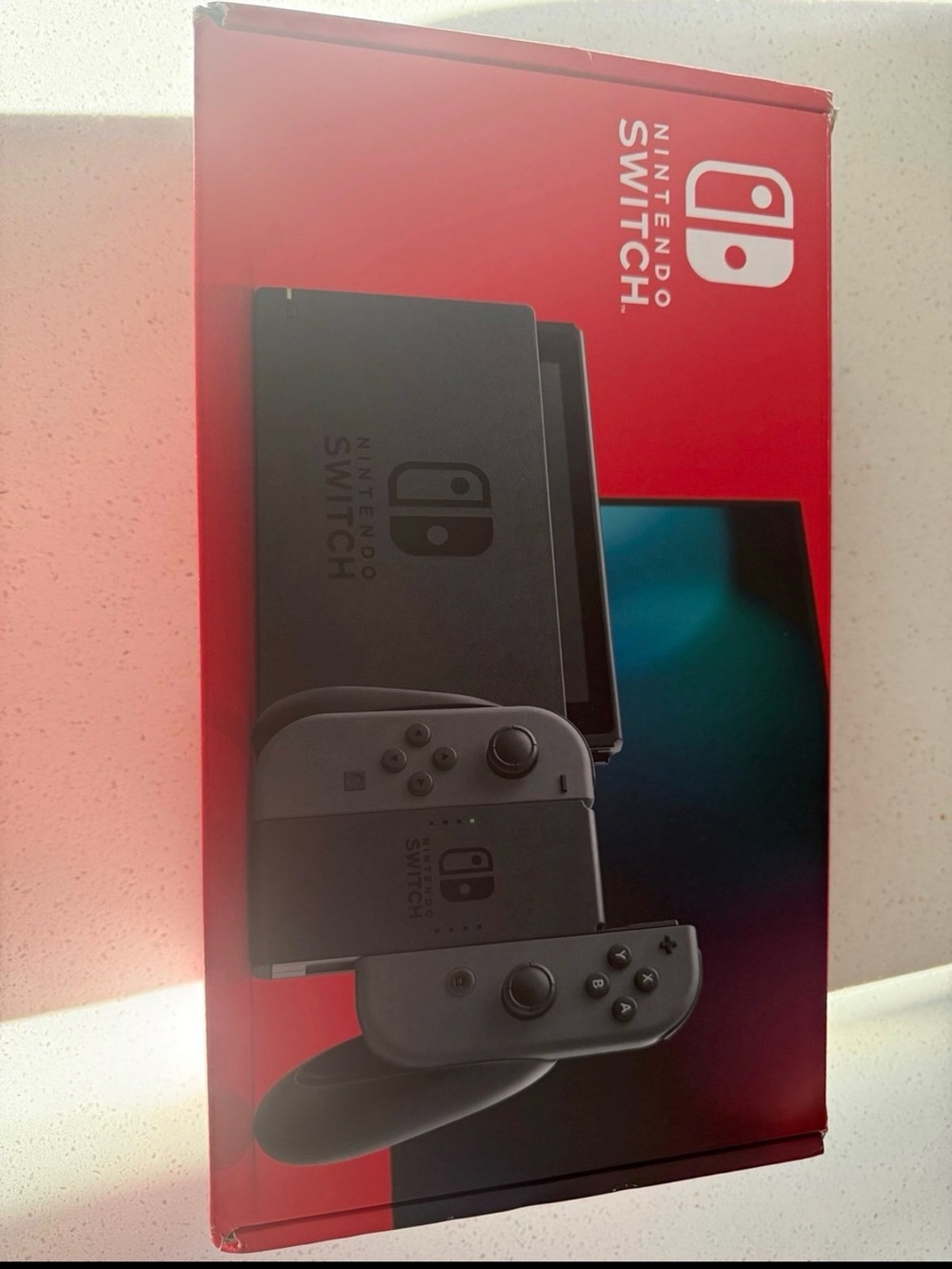 Nintendo Switch Console with Gray Joy-Con Controllers